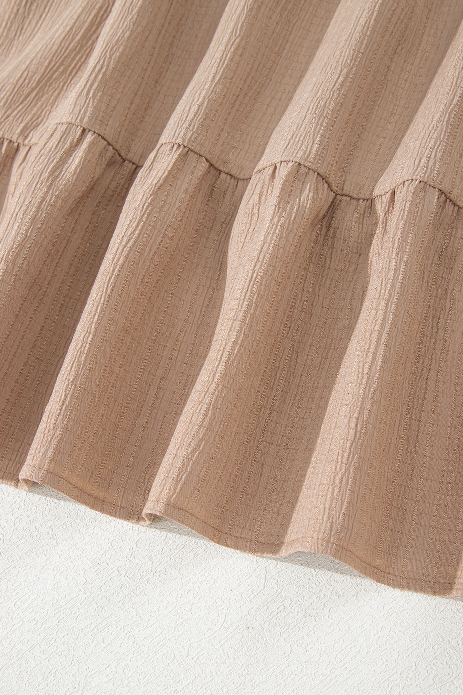 Kaylee Ruffled Short Sleeve PLUS Dress