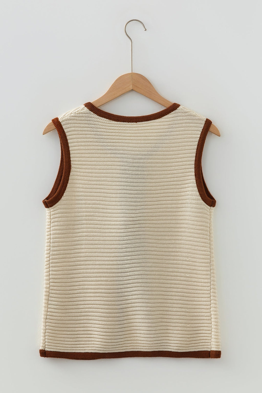 Aaliyah Trim Ties Front Sweater