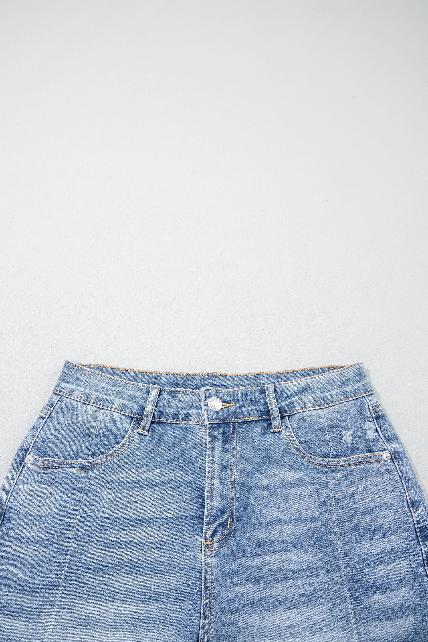 Rayne Wash Raw Hem Shorts