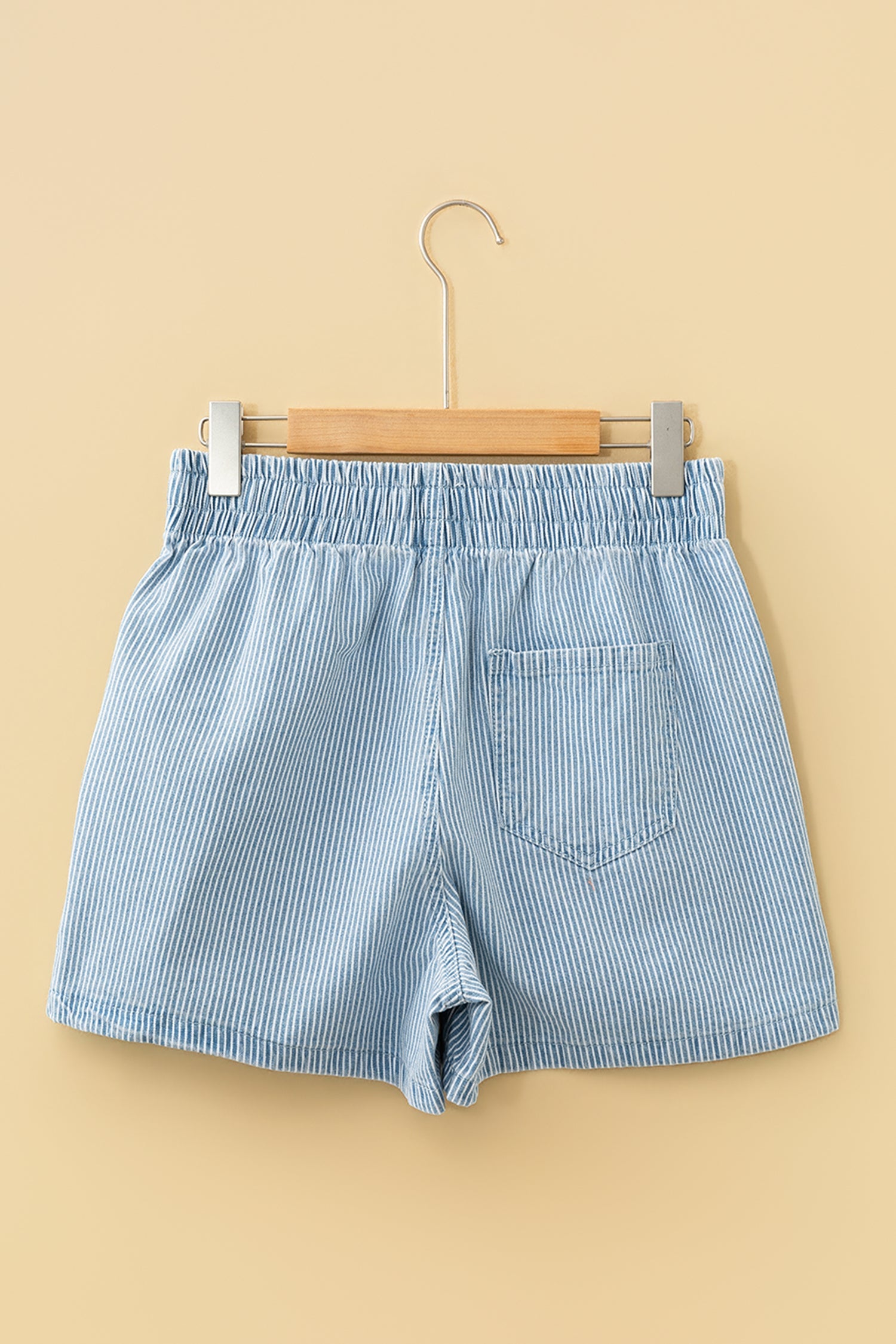 Honey Elastic Waist Casual Shorts