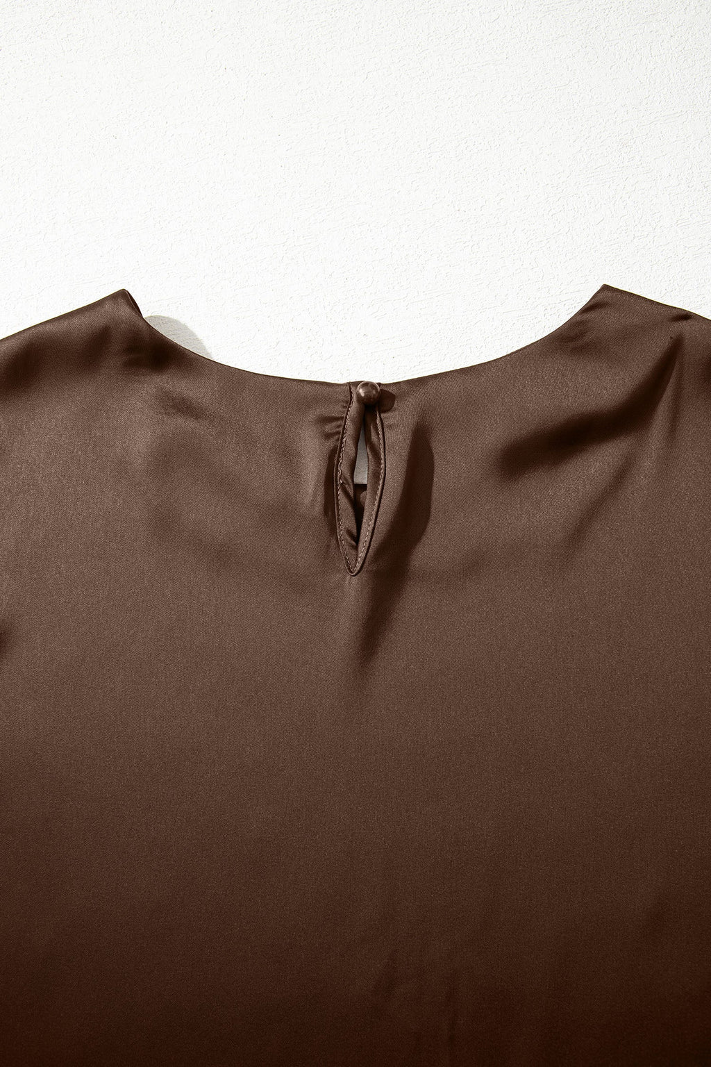 Saige Short Sleeve Satin Top