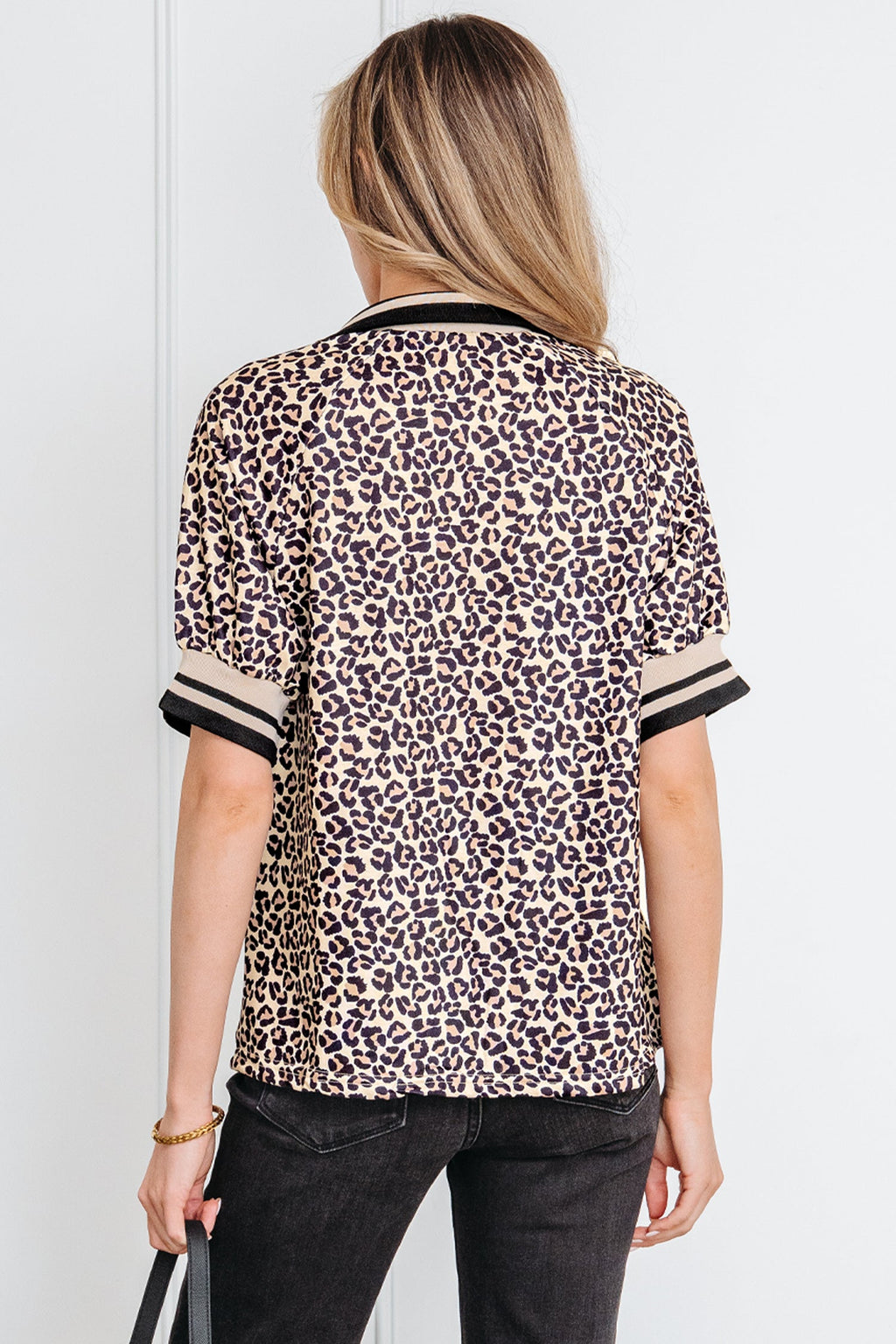 Seraphina Patchwork Short Sleeve Top