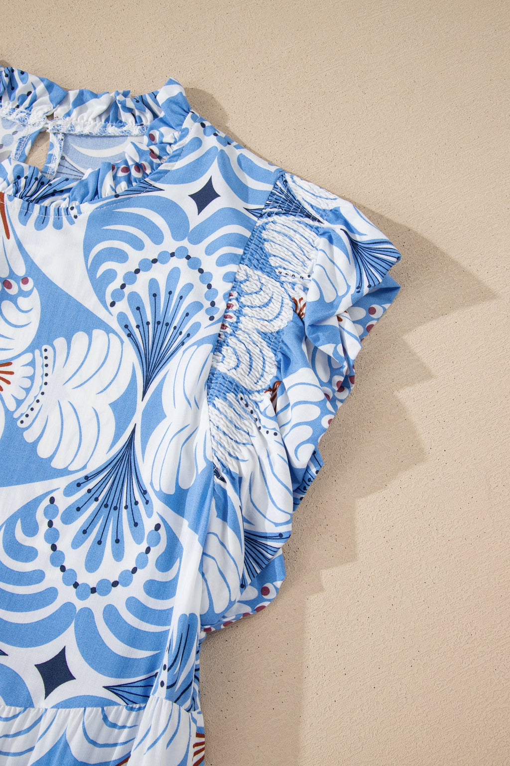 Whitley Sleeve Vacation Long Dress