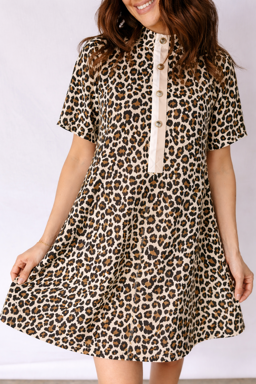 Aisha Sleeve Loose Mini Dress