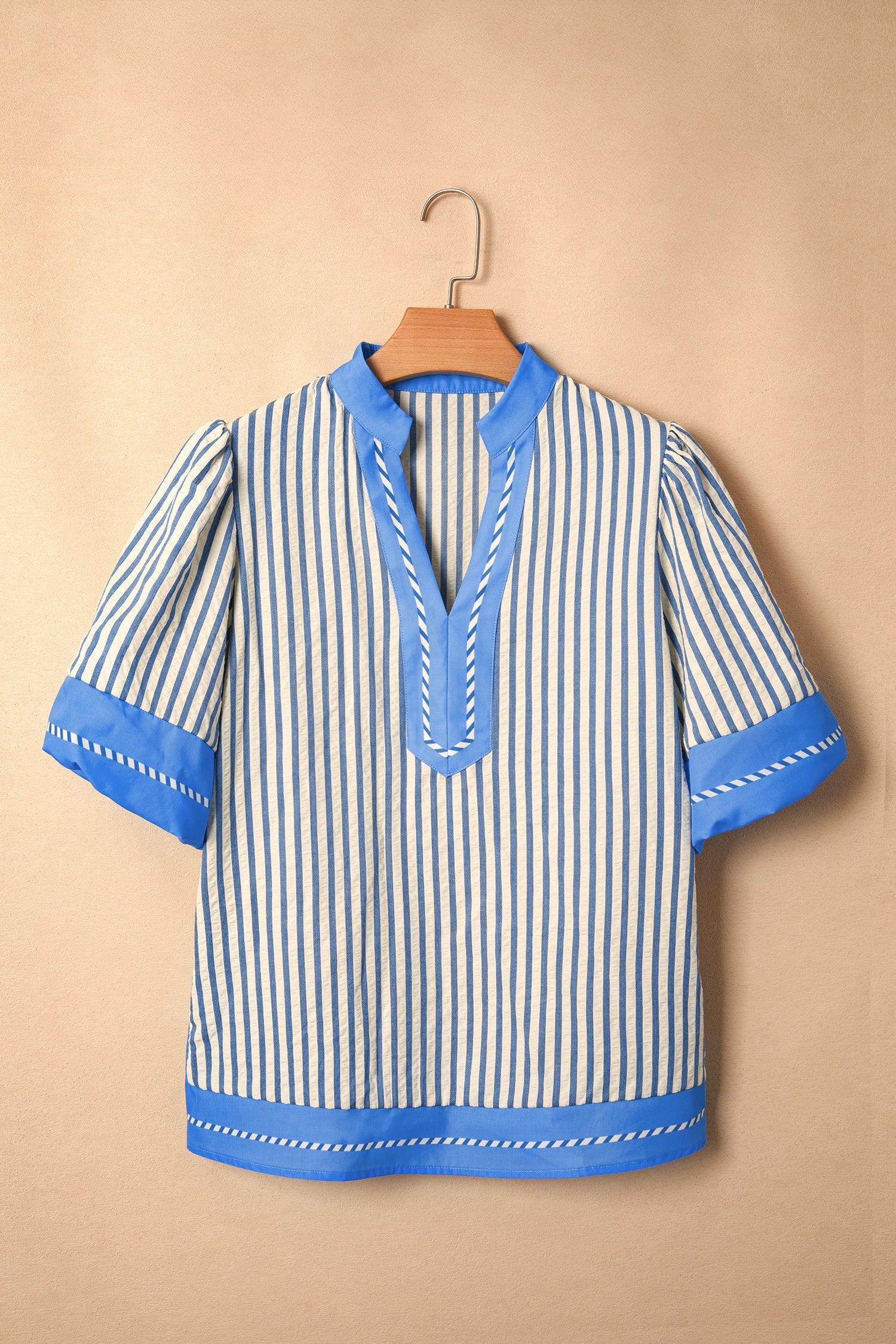 Joanna Detail Short Sleeve Blouse