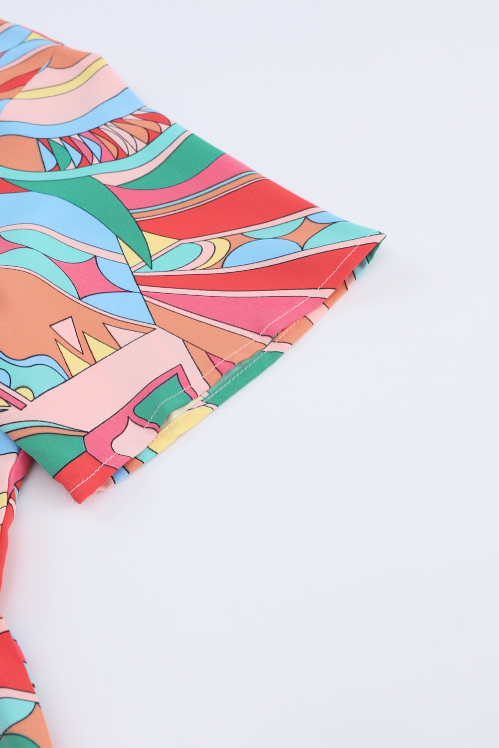 Kalani abstract Pattern Flowy Blouse