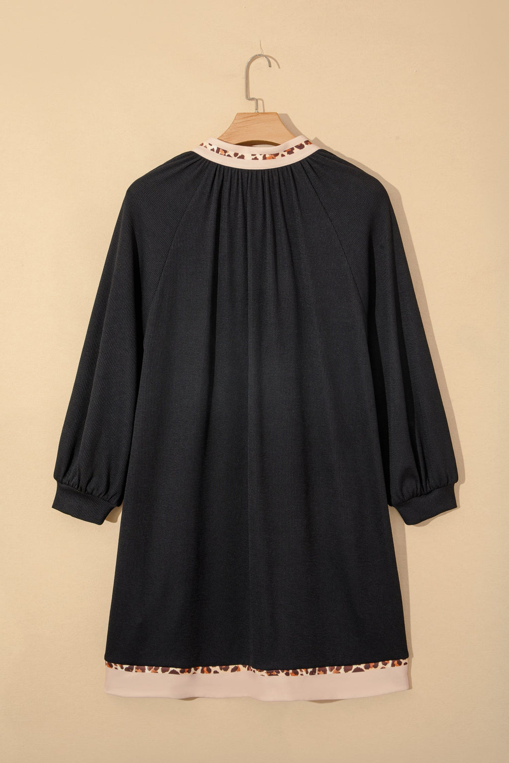 Ainsley Block Trim Ribbed PLUS Dress
