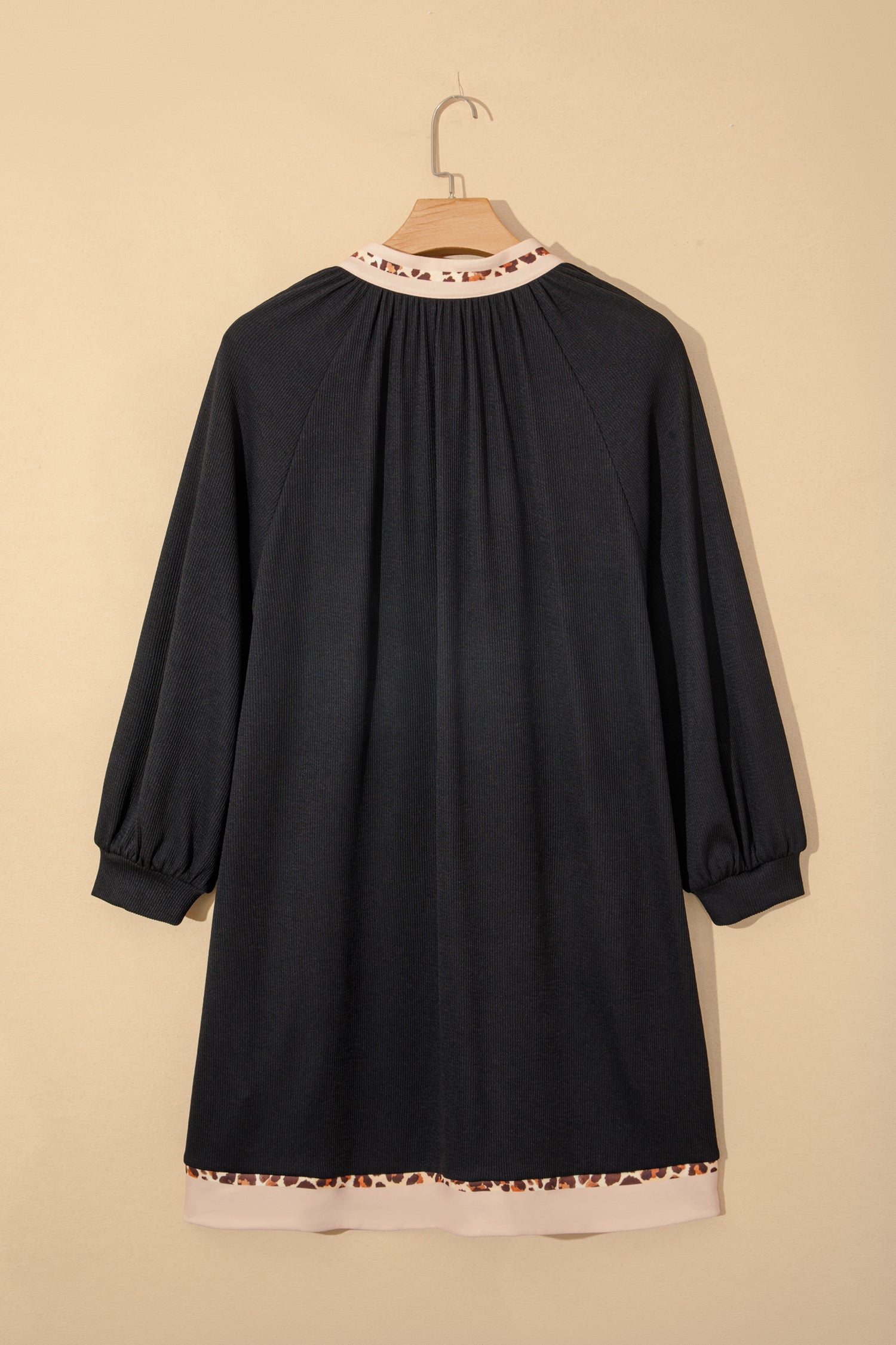 Ainsley Block Trim Ribbed PLUS Dress