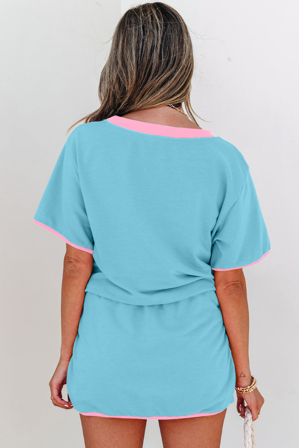 Araceli Drop Shoulder Dress Set