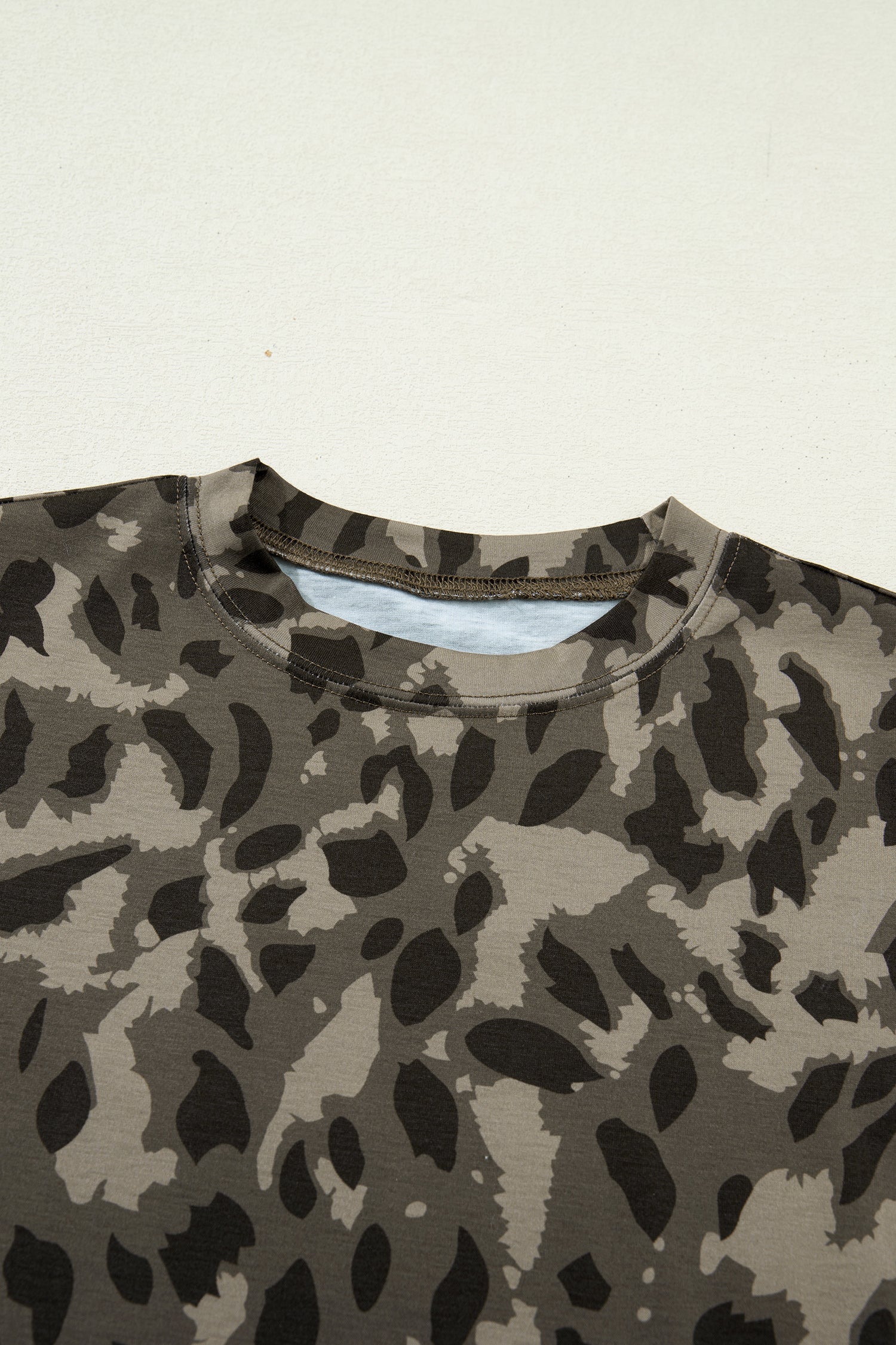 Annabelle Print Mock Slim Tee