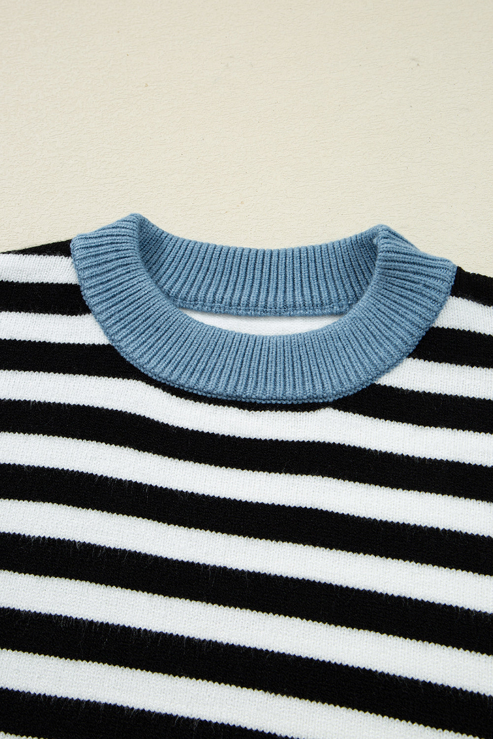 Julieta Colorblock Sleeve Chic Sweater
