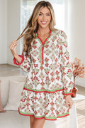 Jade Long Sleeve Flared Dress