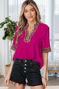 Elliana Trim Short Sleeve Blouse