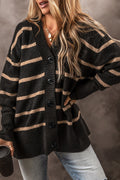 Emakira Drop Shoulder Loose Cardigan