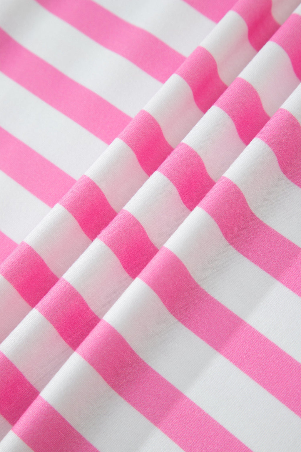 Ivanna Stripe Colorblock Patched PLUS Tee