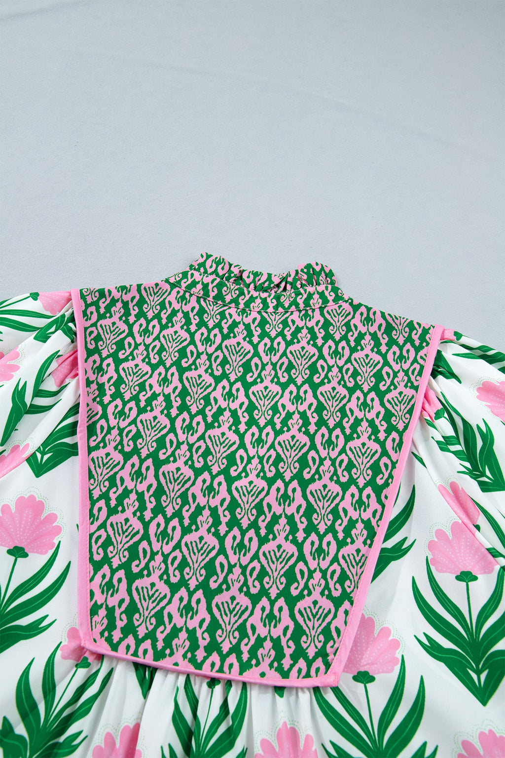 Amiri Sleeve Contrast Bordered Blouse