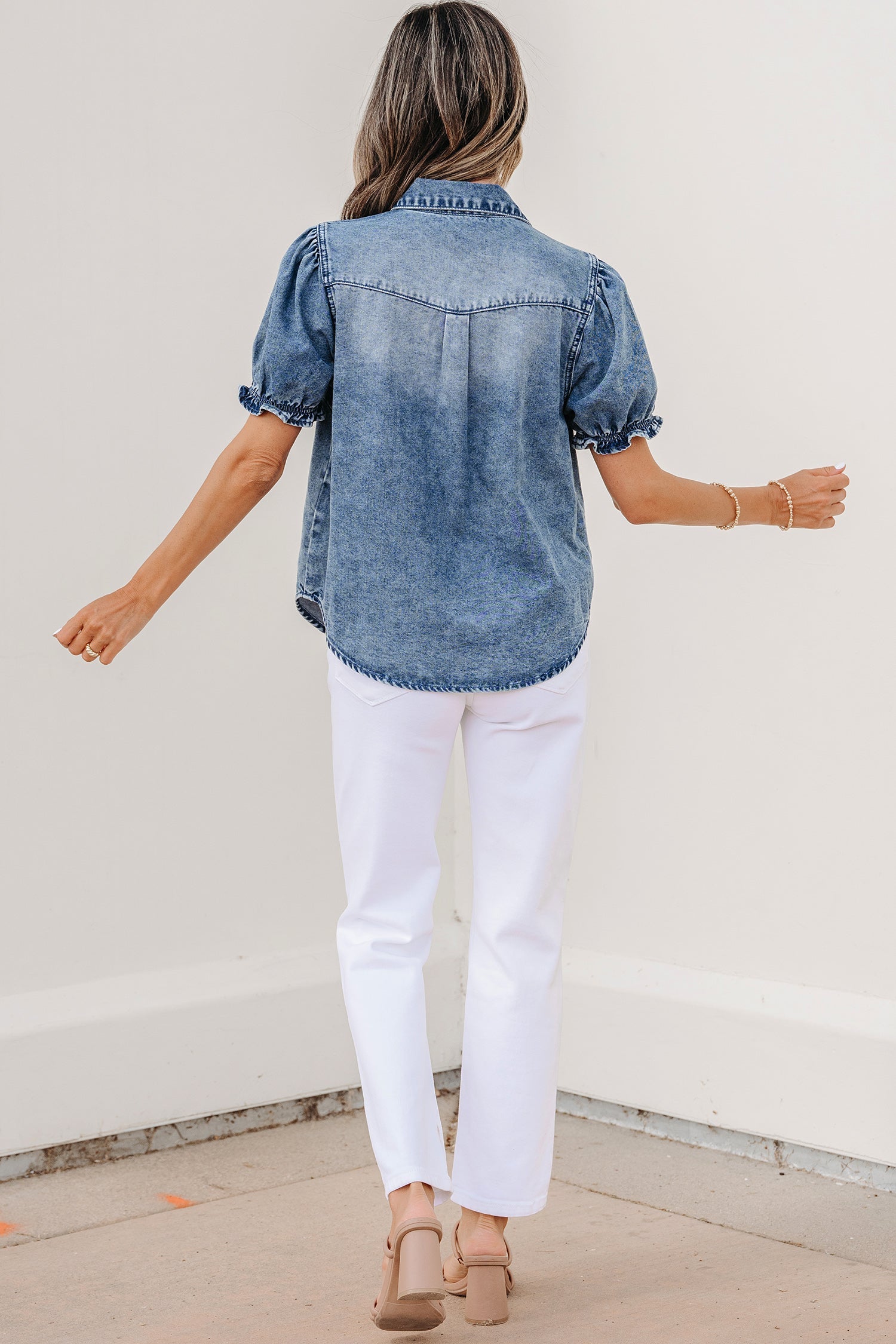 Ariana Short Sleeve Snap Shirt