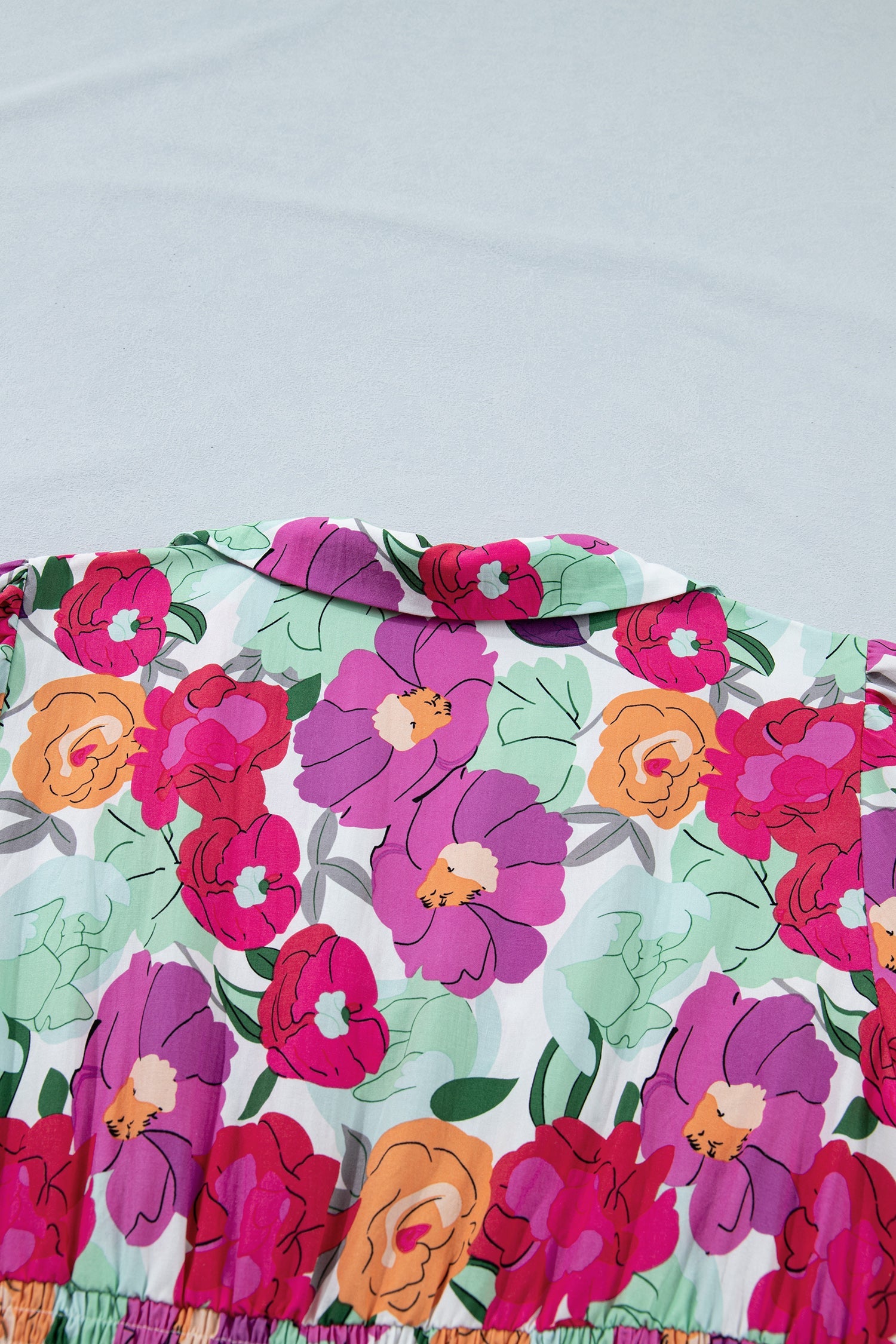 Lisa Puffy Half Sleeve Dress