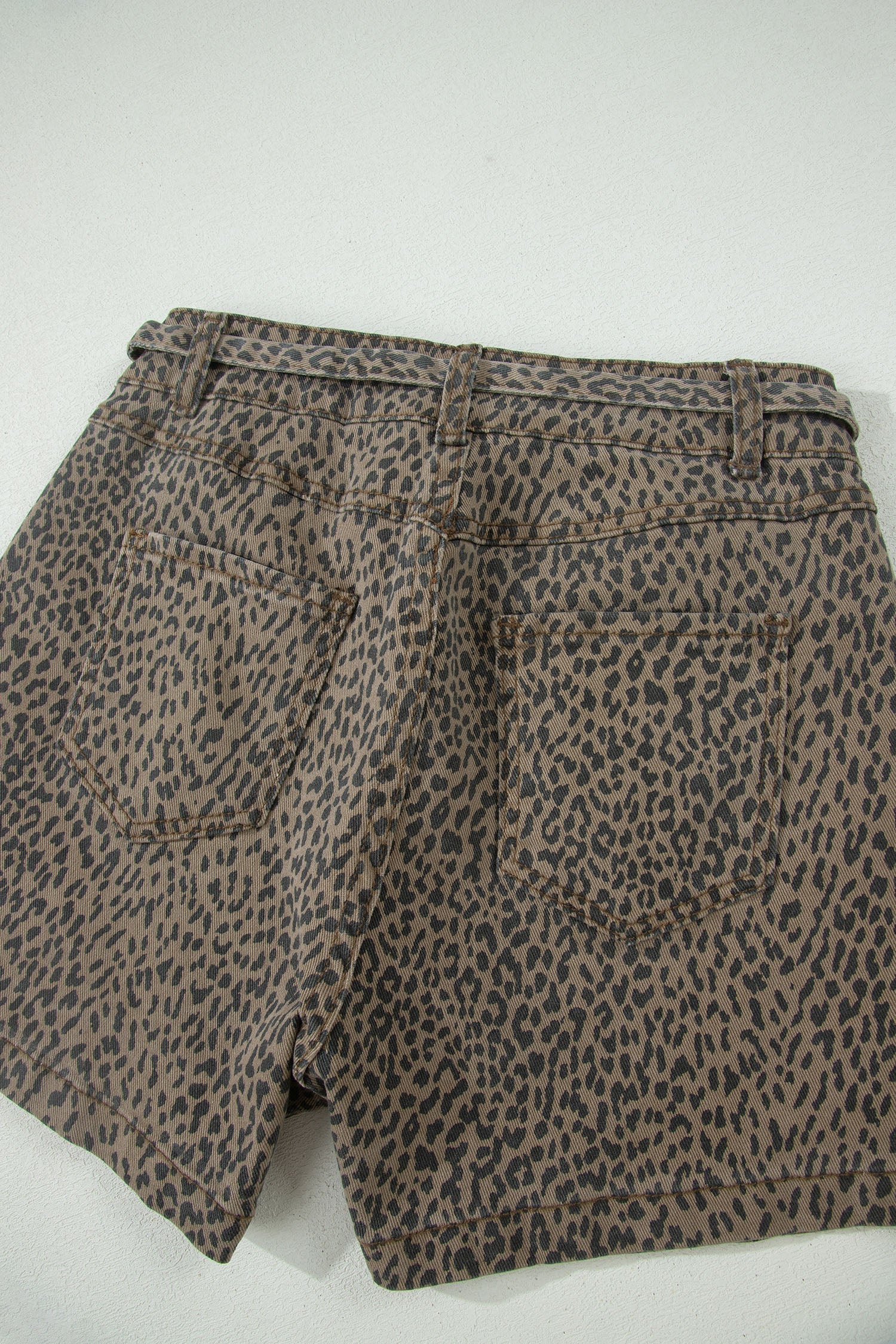 Faith Print Loose Shorts
