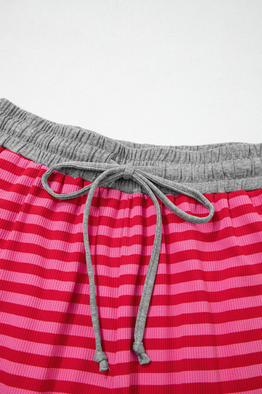 Ocean Waist Casual Ribbed Shorts