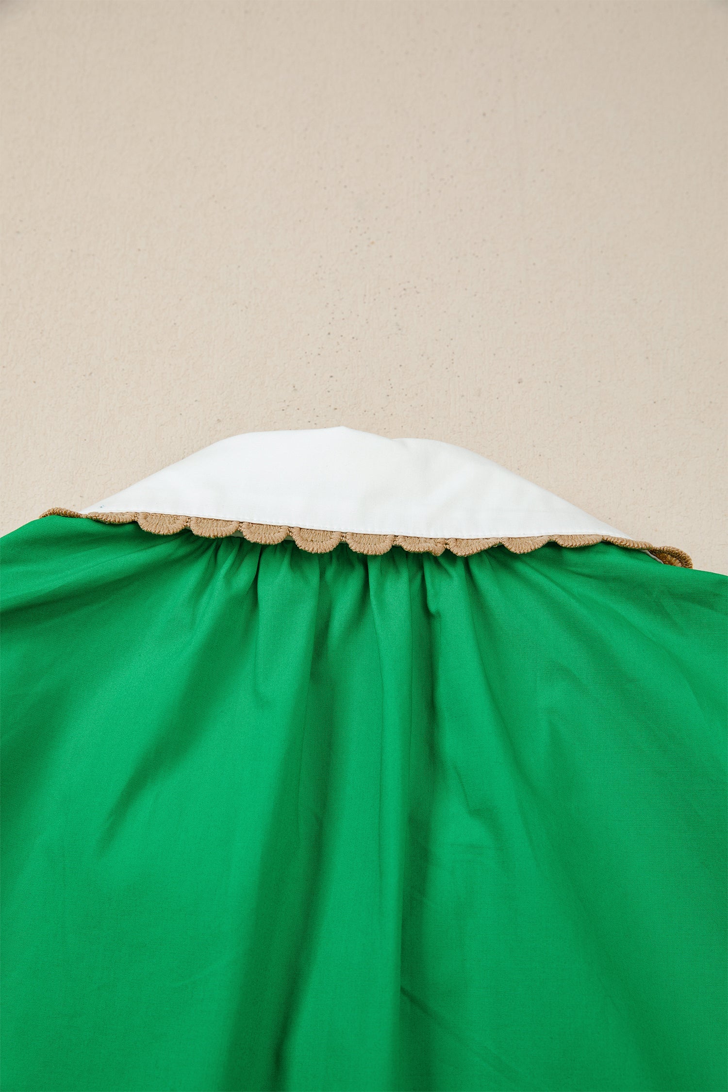 Eileen Collar Short Sleeve Blouse