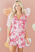 Rhea Heart Print Shirt
