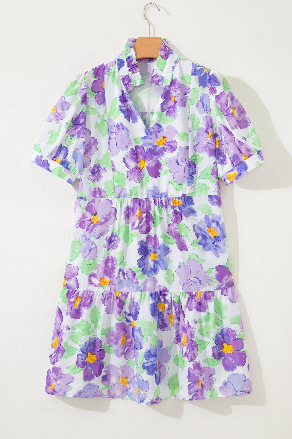 Penelope Tiered Ruffle Mini Dress