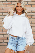 Lilah Fleece Drop Shoulder Hoodie