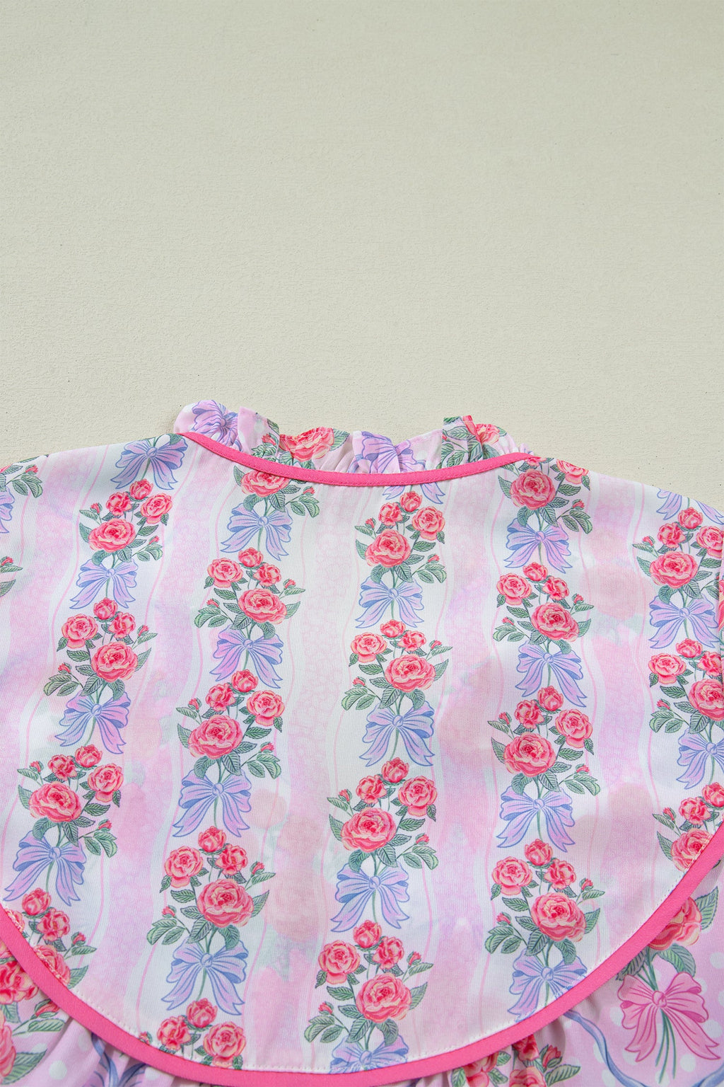 Keyla Ruffled Short Sleeve Blouse