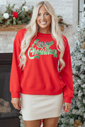 Amelia Drop Shoulder Loose Sweatshirt