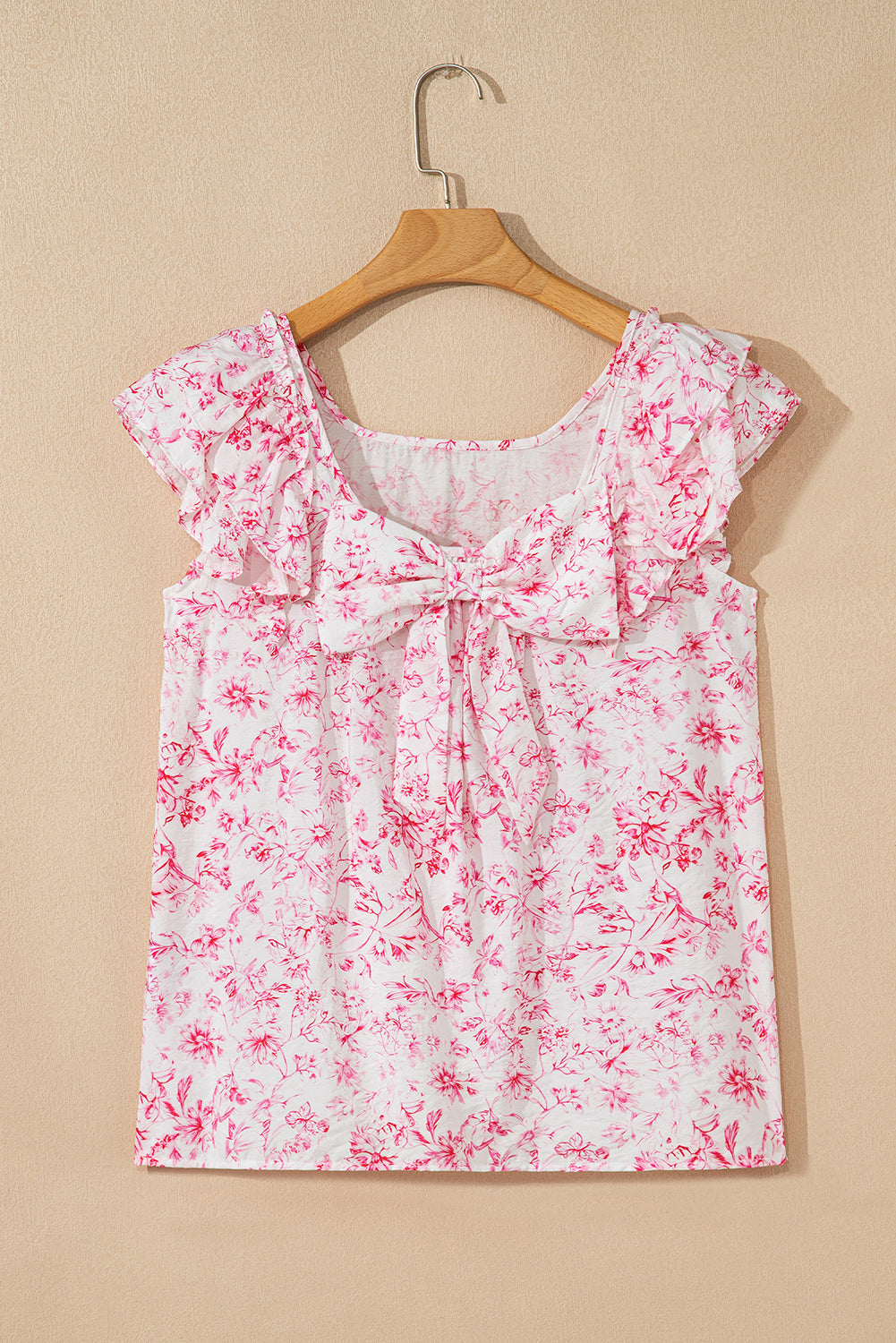 Kelly Bow Back Square Blouse