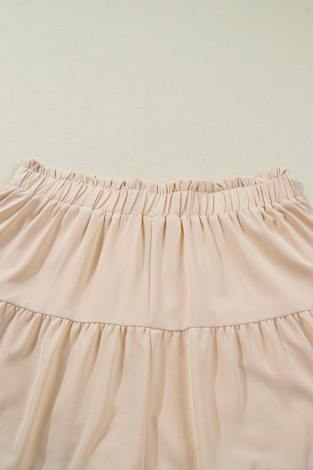 Millie Trim Boho Ruffled PLUS Shorts