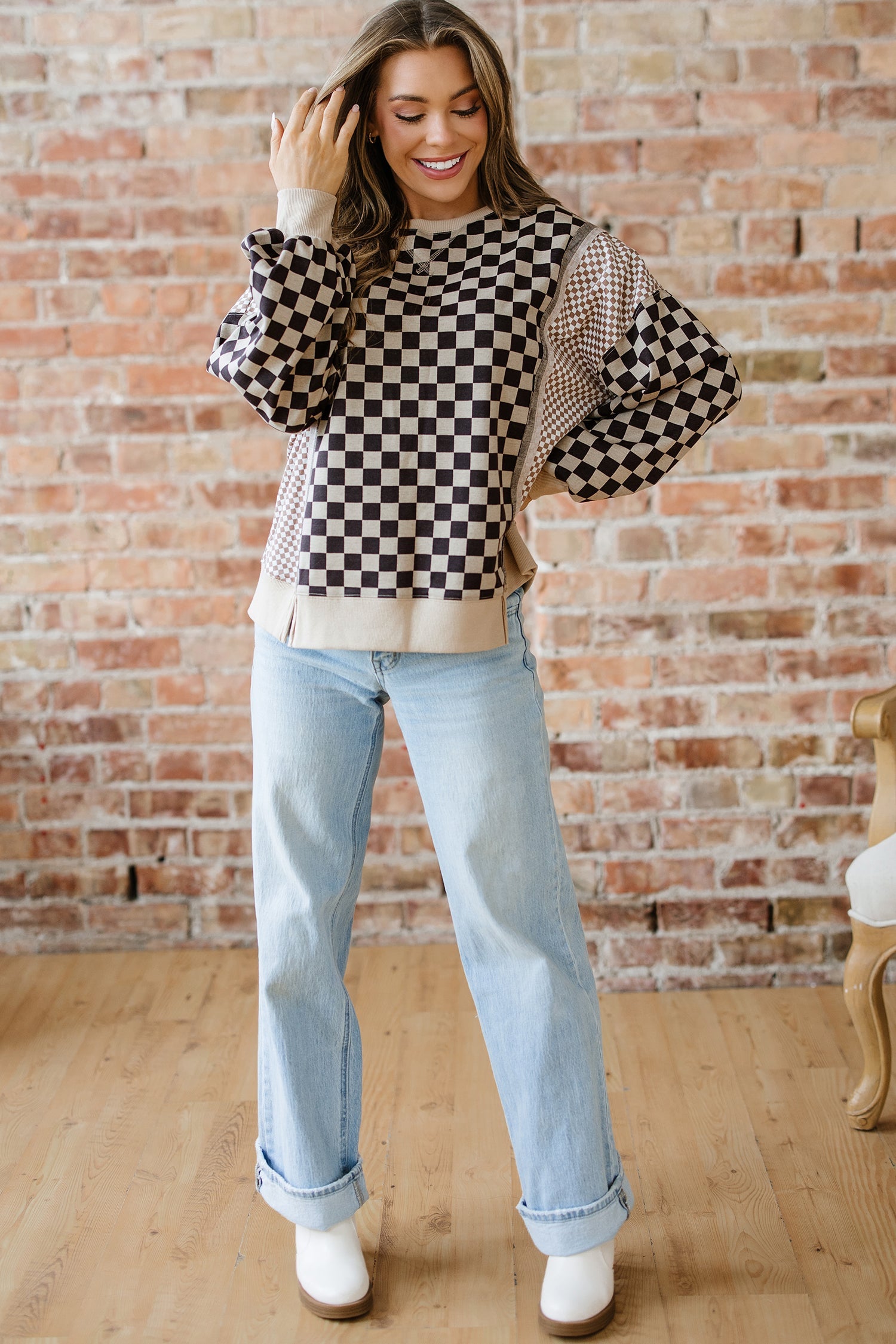 Angelina High Low Casual Top