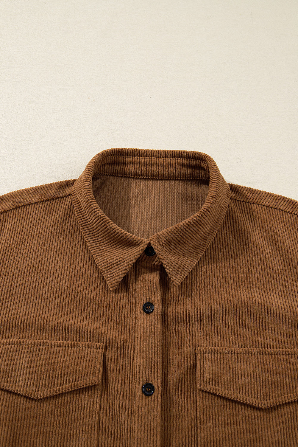 Galilea Corduroy Full Collared PLUS Shirt
