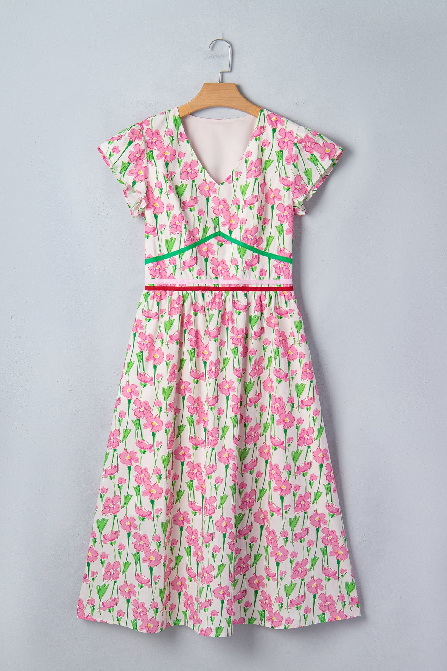 Callie Sleeve Elegant Midi Dress