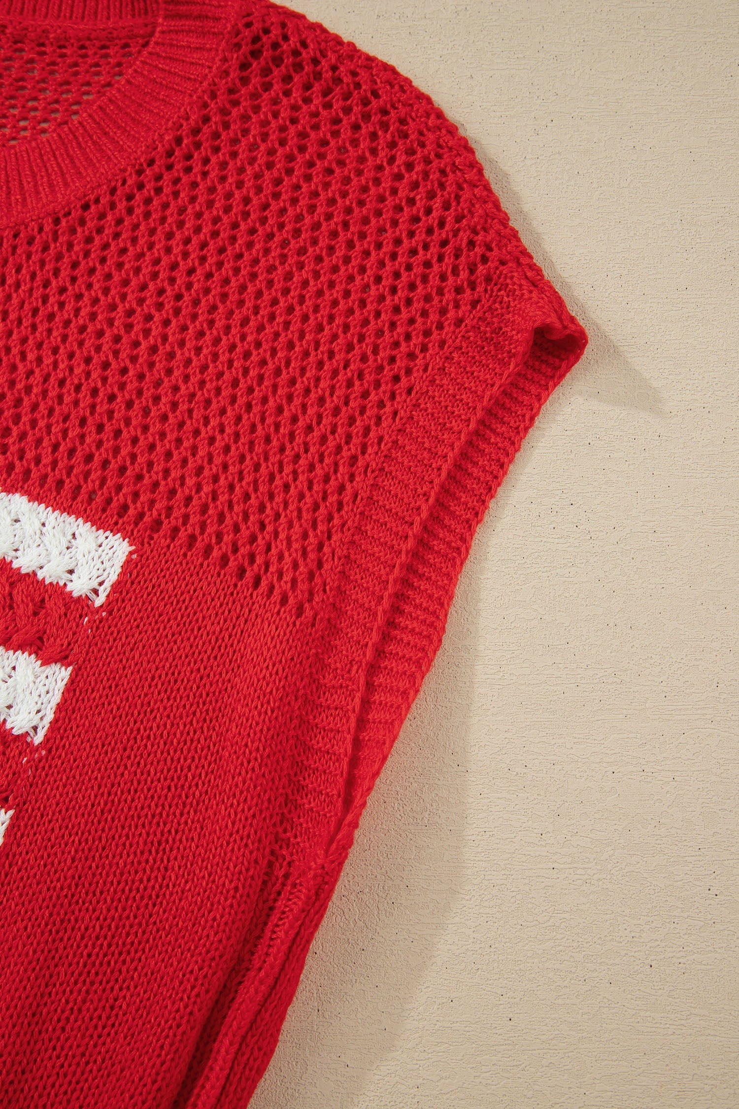 Emely Graphic Short Sleeve Sweater