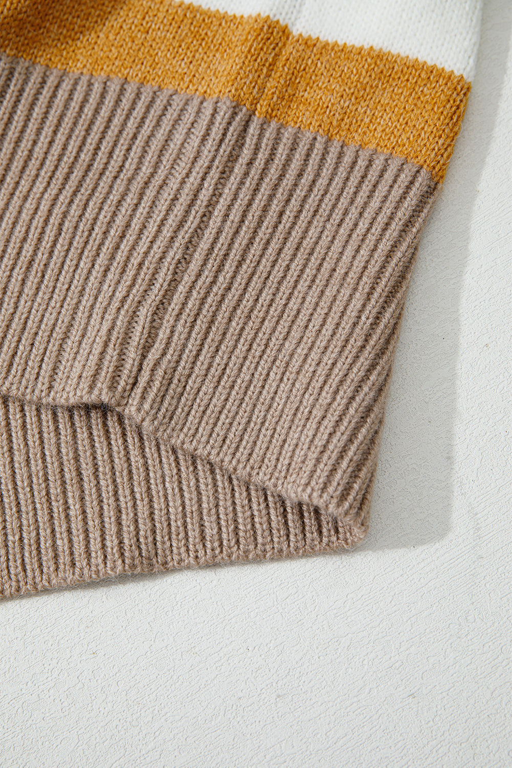 Wrenleigh Colorblock Drop Shoulder PLUS Sweater