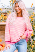 Eliana Loose Drop Shoulder Long Sleeve Top