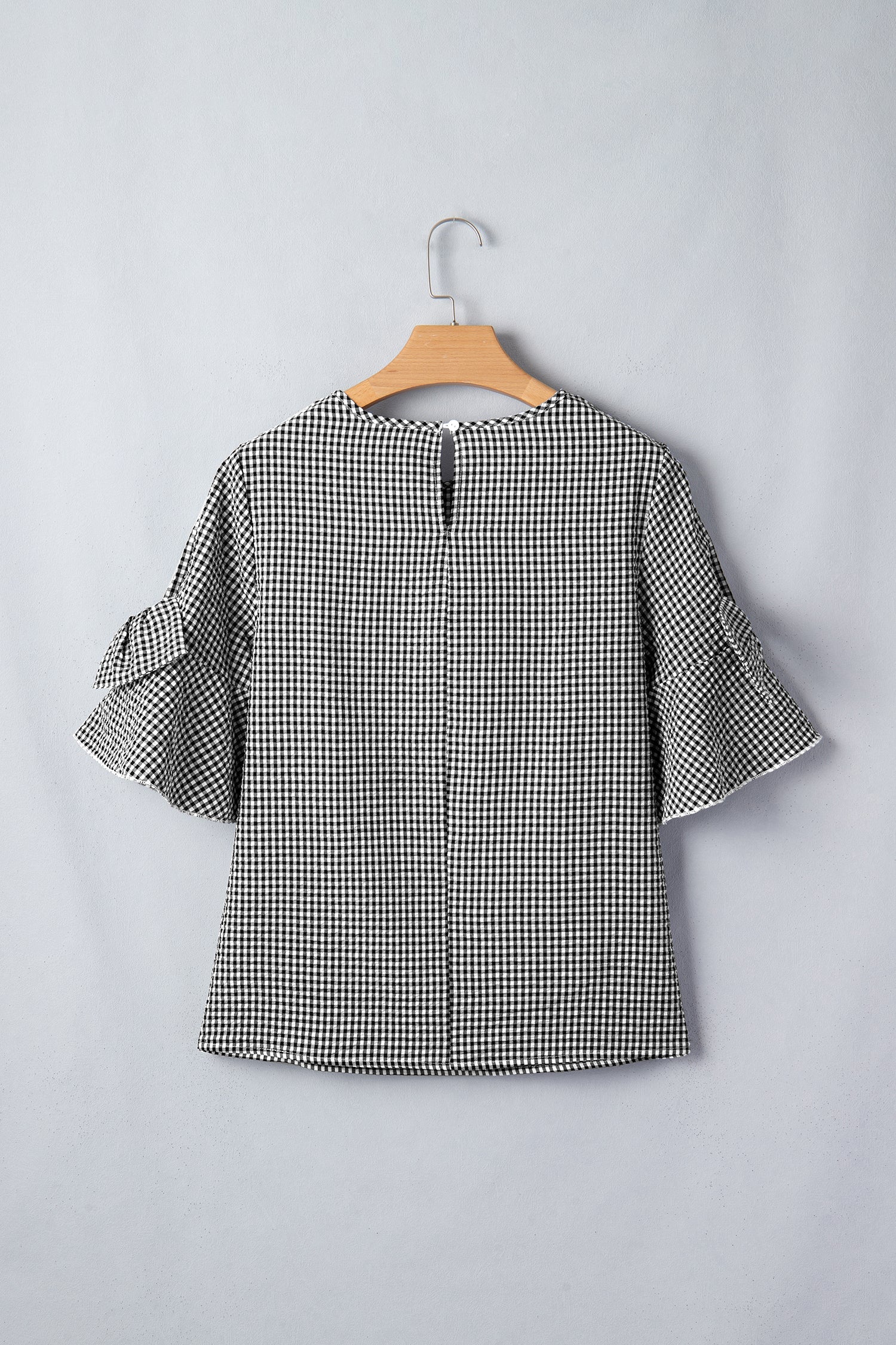 Carolina Ruffled Half Sleeve Blouse