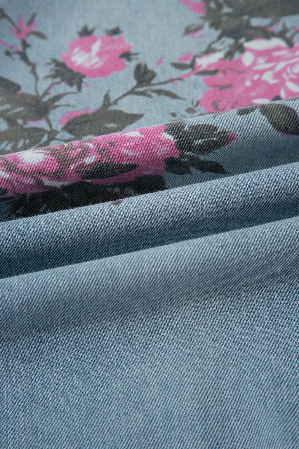 Esme Floral Print Bootcut Jeans