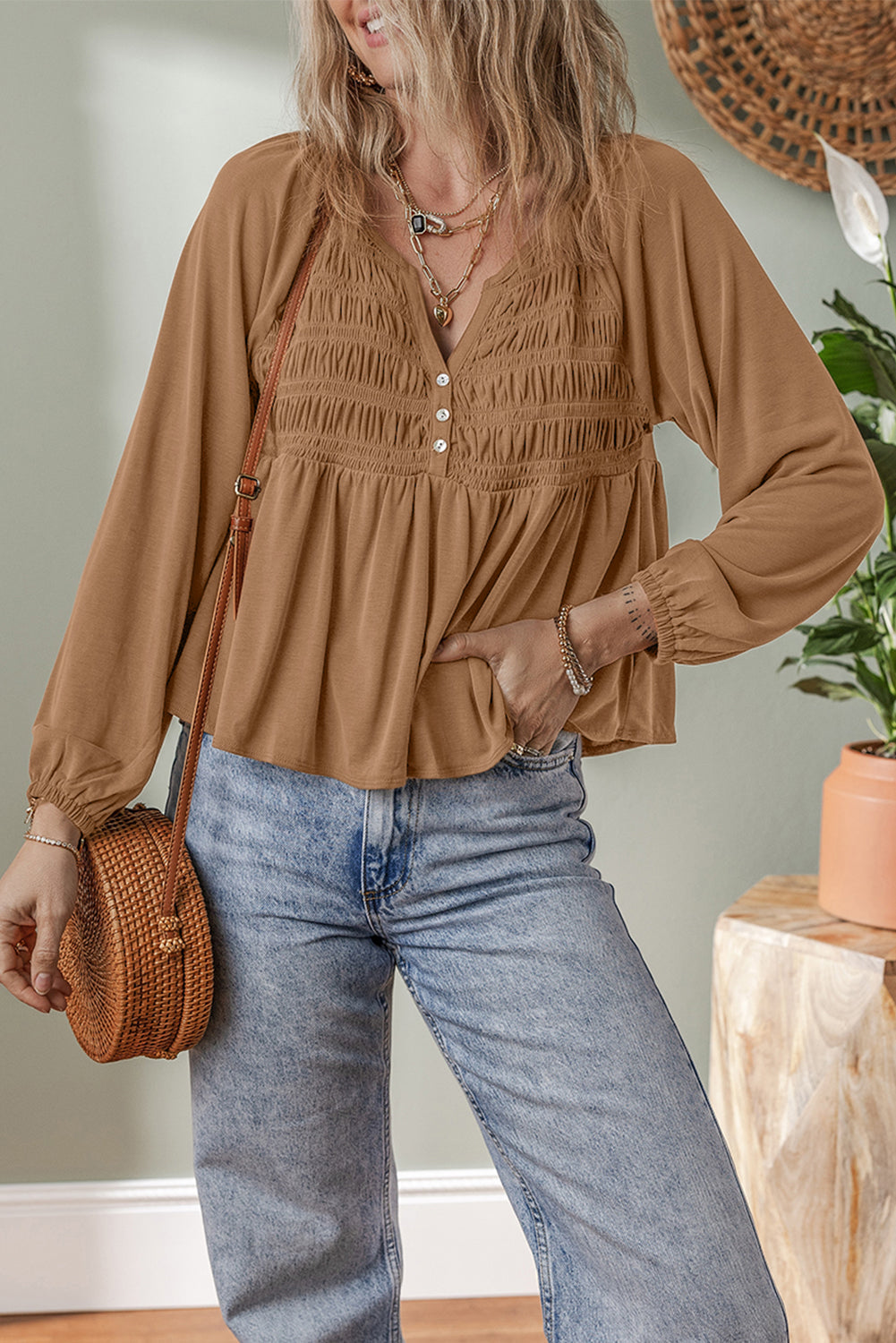 Elodie Bust Flow Fit Blouse