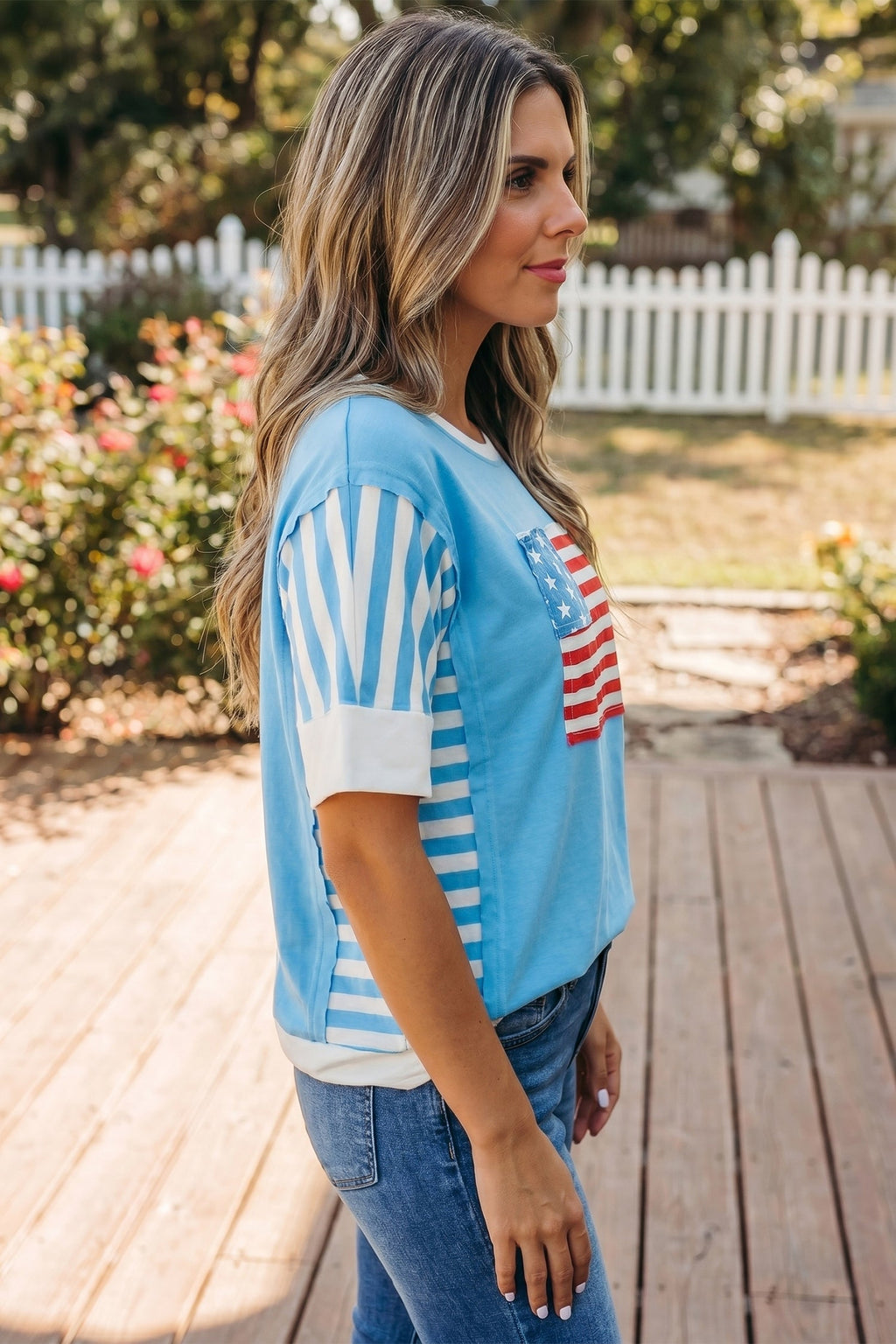 Zoe July 4th T Shirt