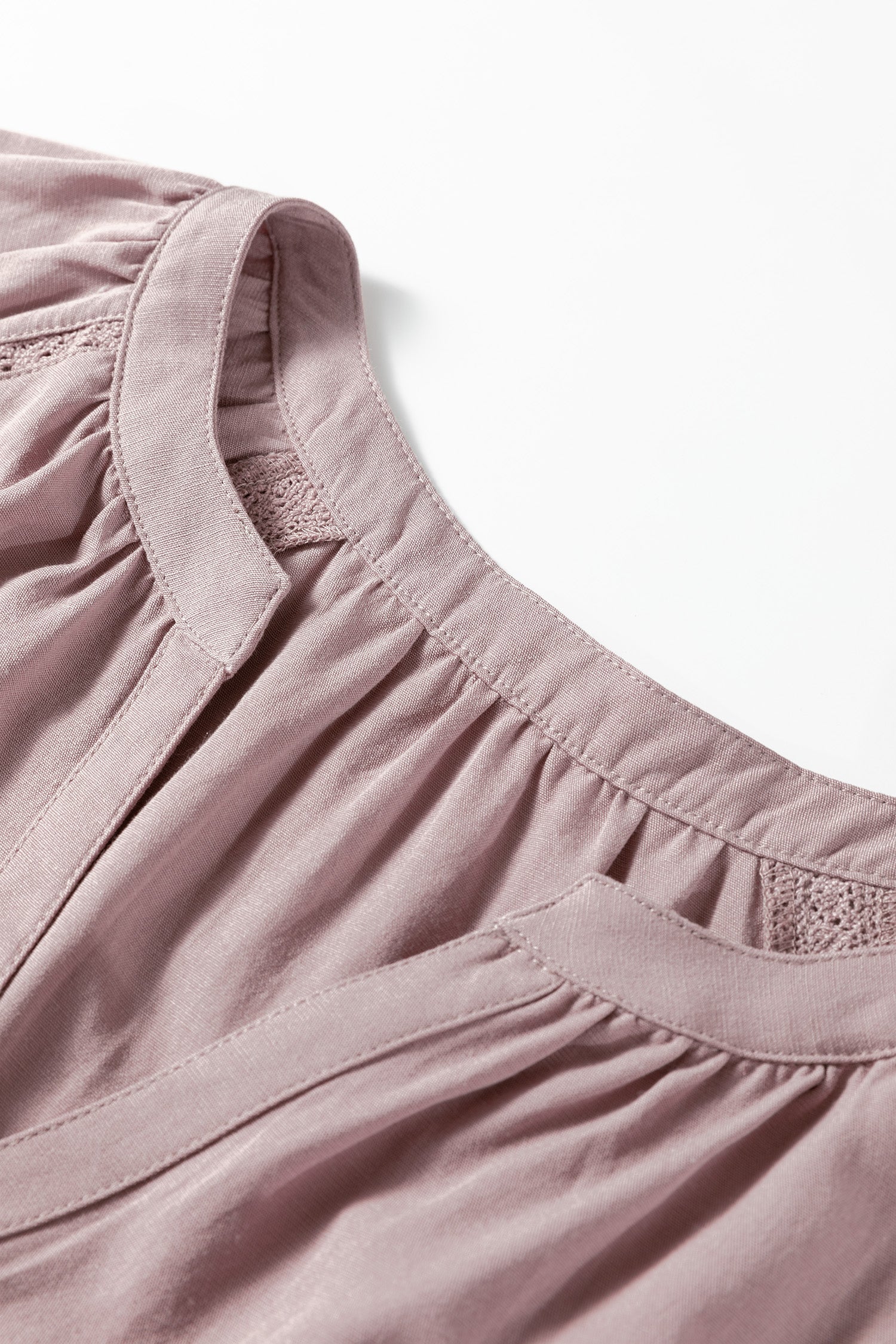 Ainsley Slit Ruffled Loose Blouse