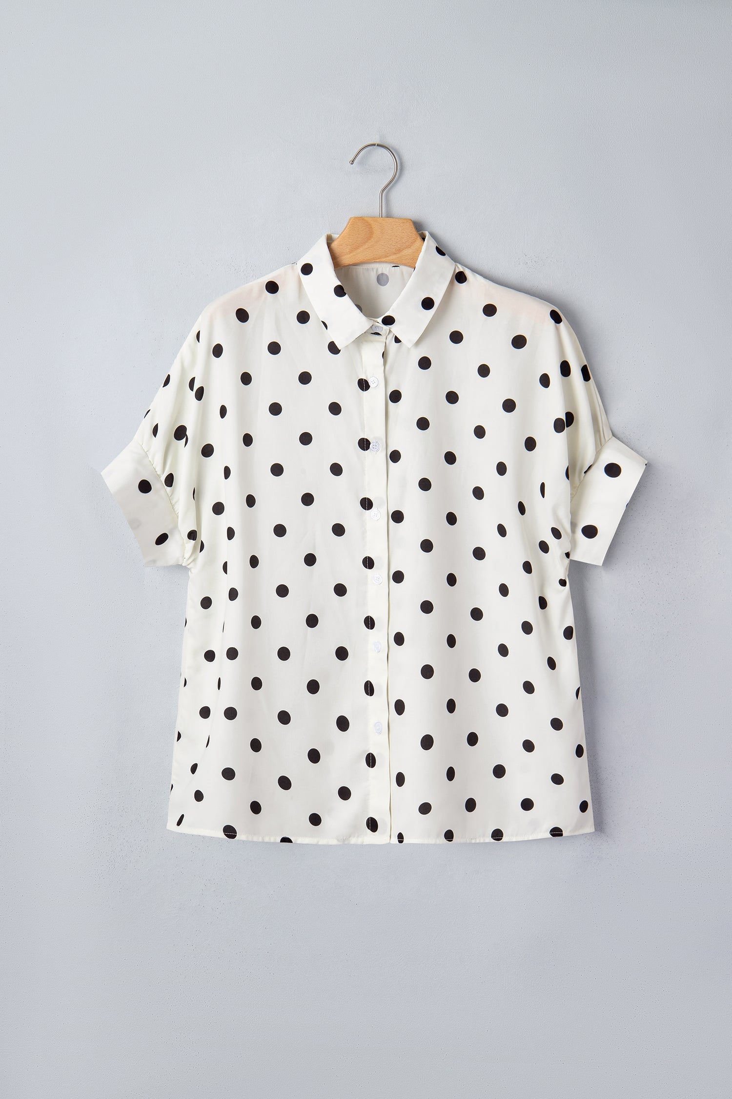 Taylor Print Loose Dolman Shirt