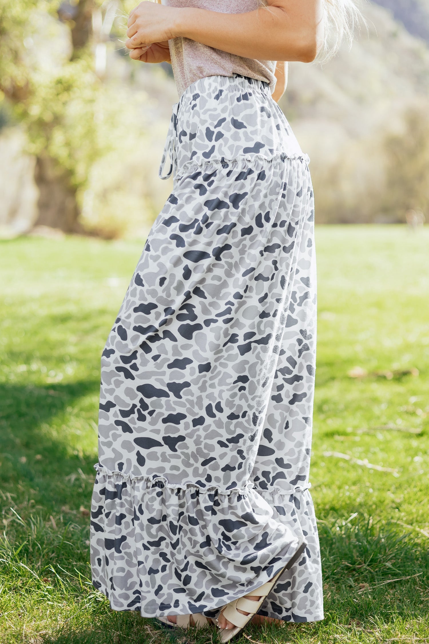 Hope Wide Leg Casual Pants