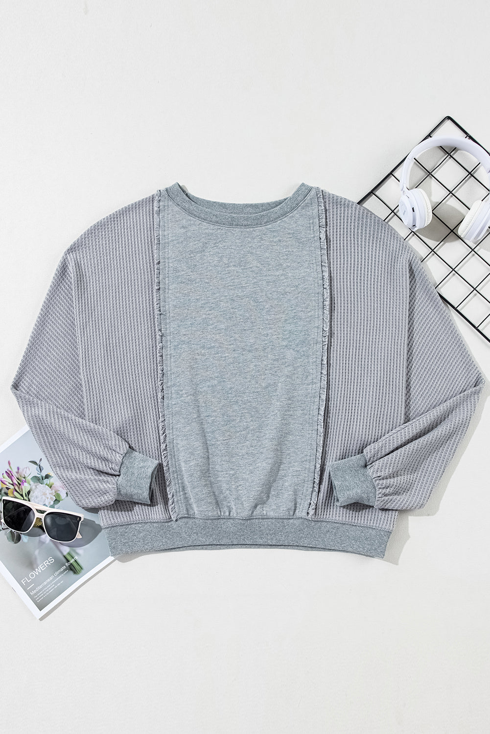 Mercy Hem Pullover top Long Sleeve Top