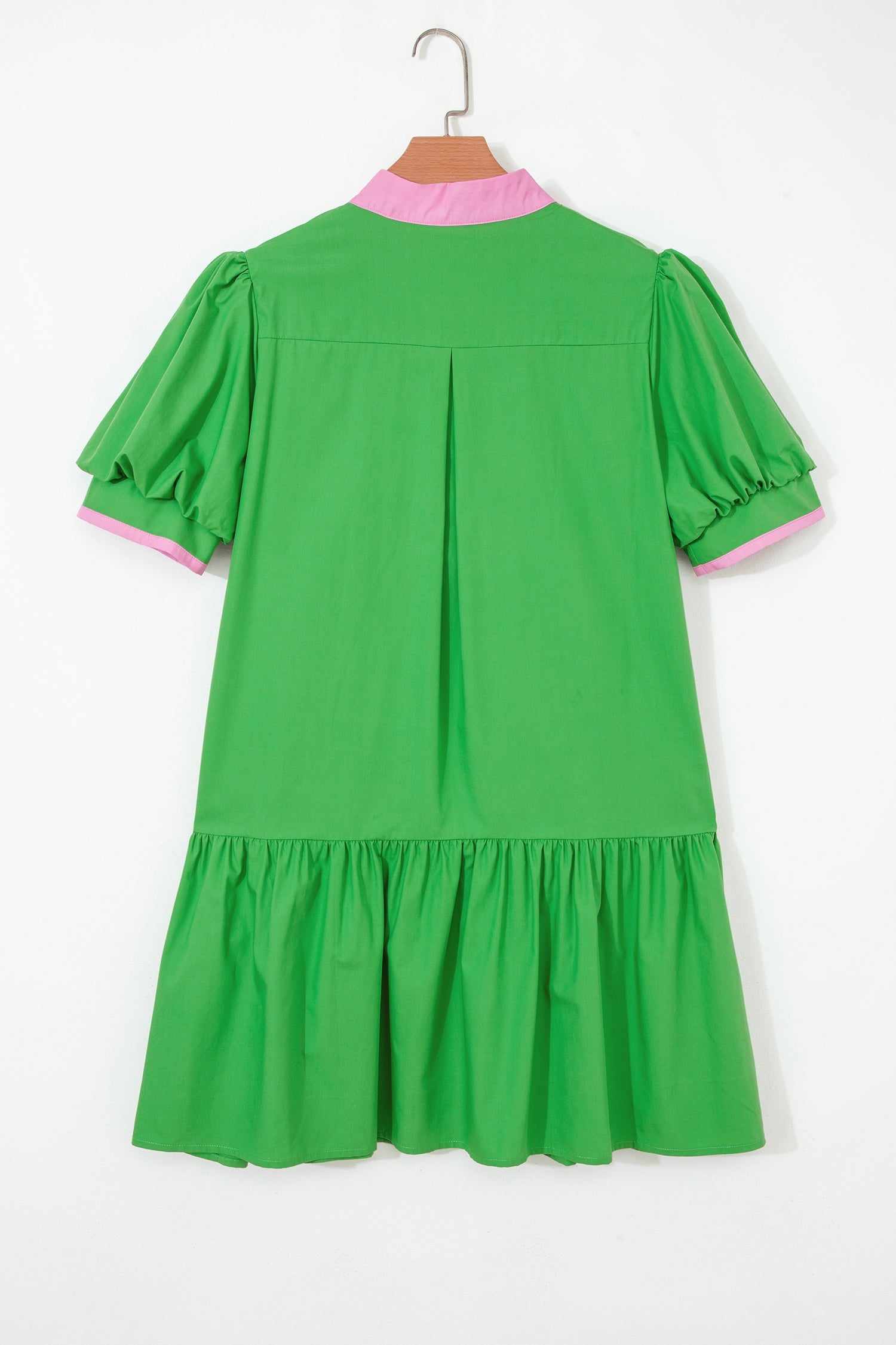 Ainara Ruffle Hem Mini Dress