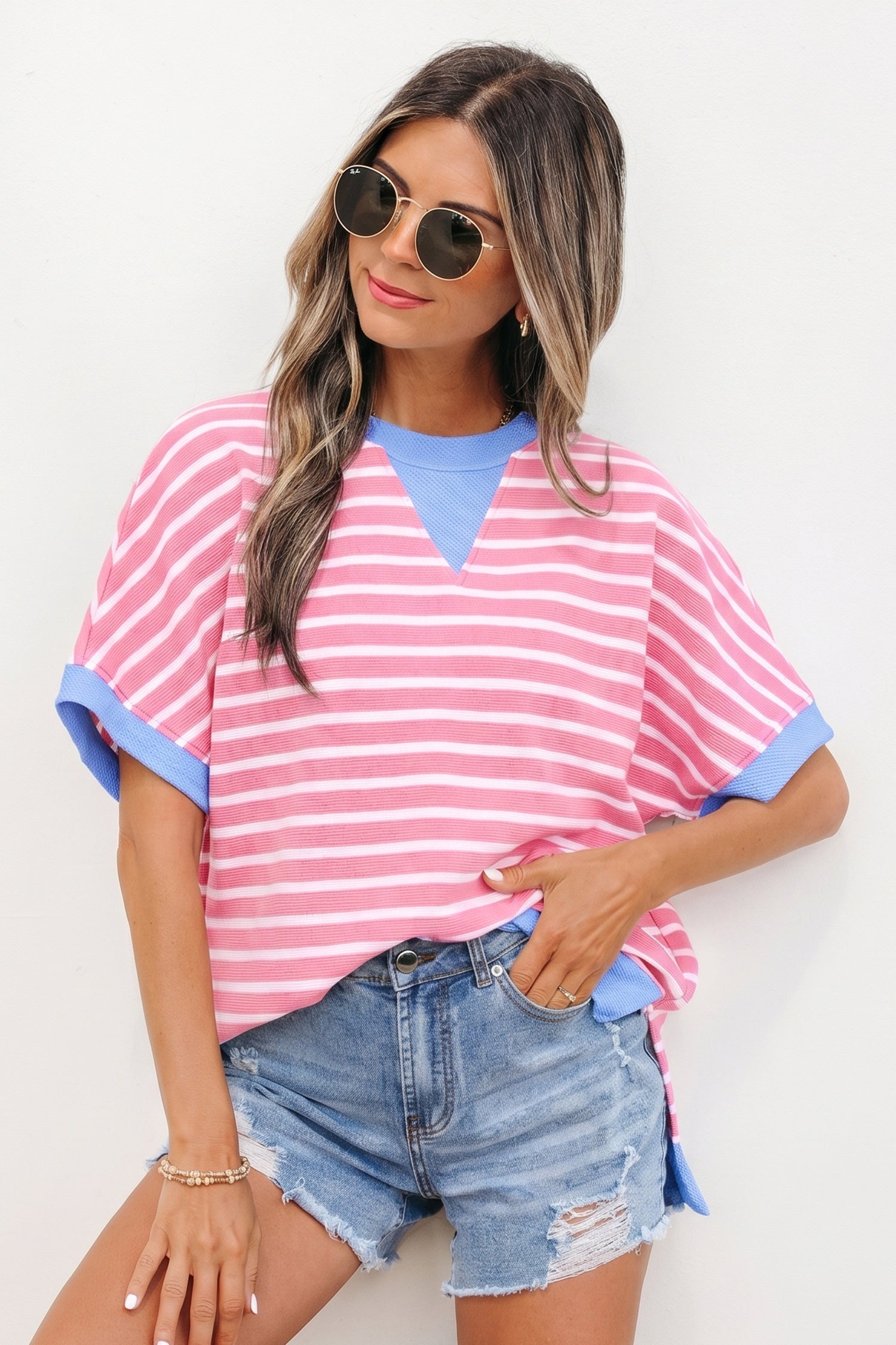 Kelly Loose Short Sleeve Top