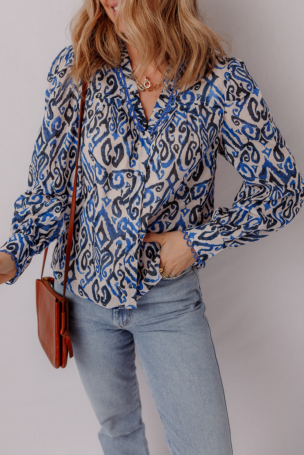 Emi Long Sleeve Shirt Long Sleeve Top