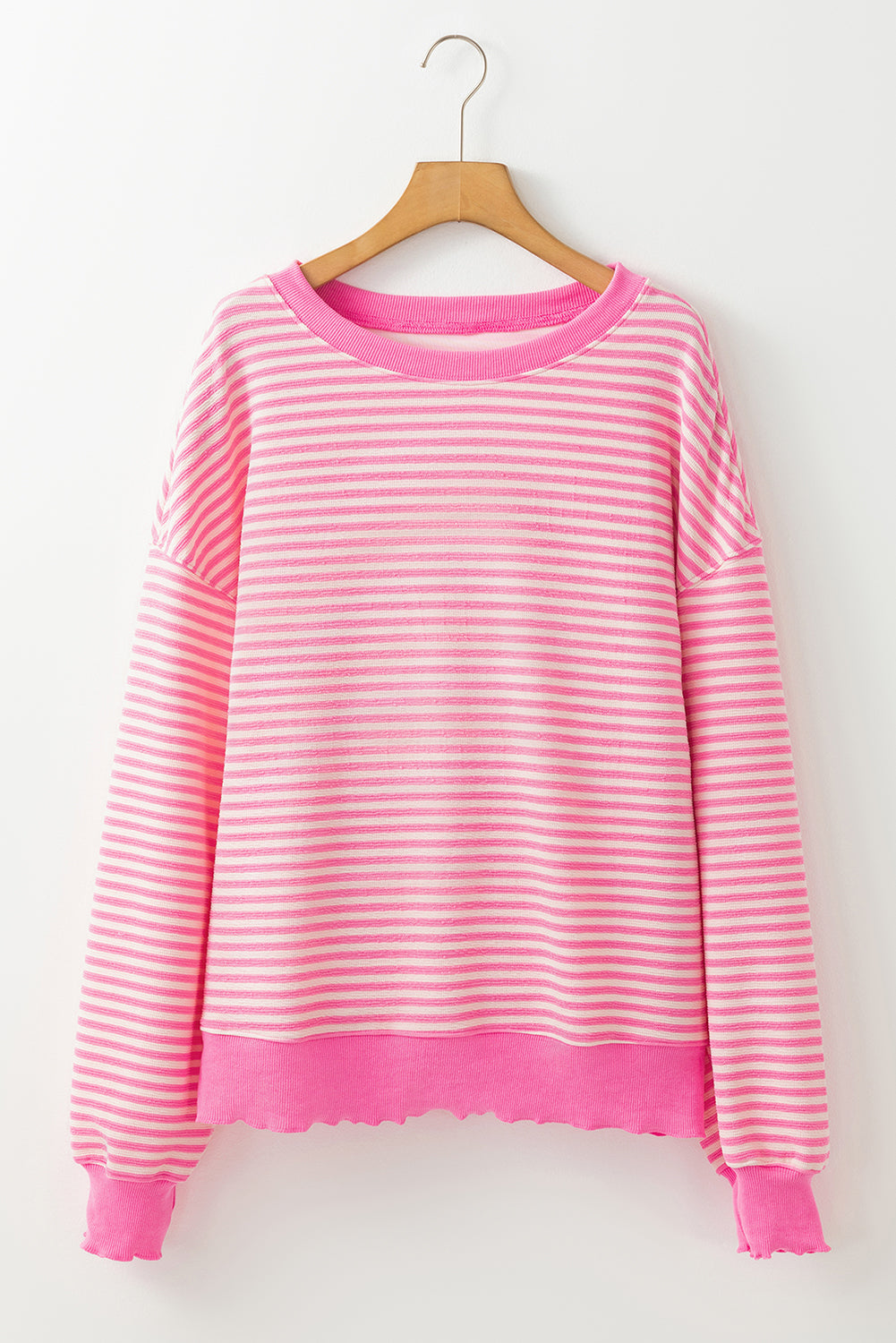 Eliana Loose Drop Shoulder Long Sleeve Top